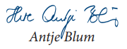 Antje Blum Antje Blum